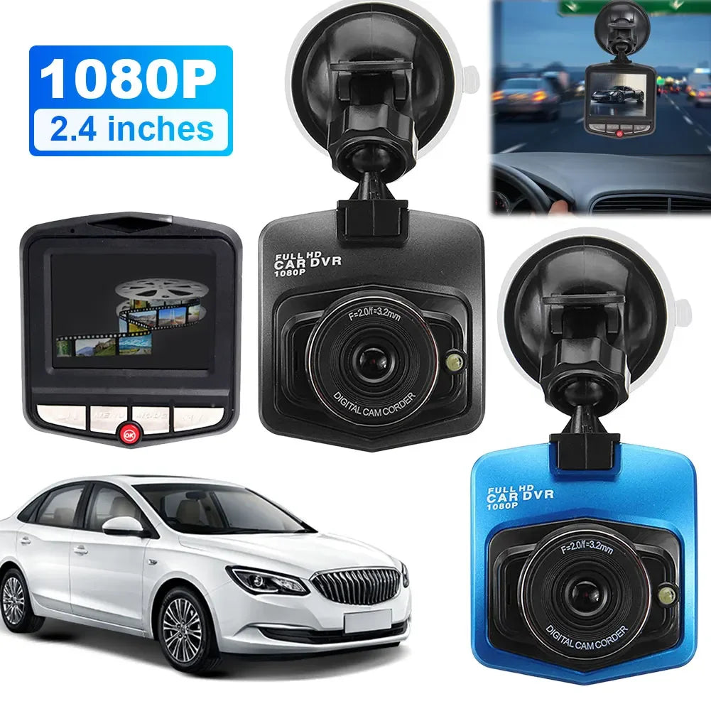 Dash Cam Oglindă Full HD 1080P — Fată & Spate, G-Sensor, Loop Recording