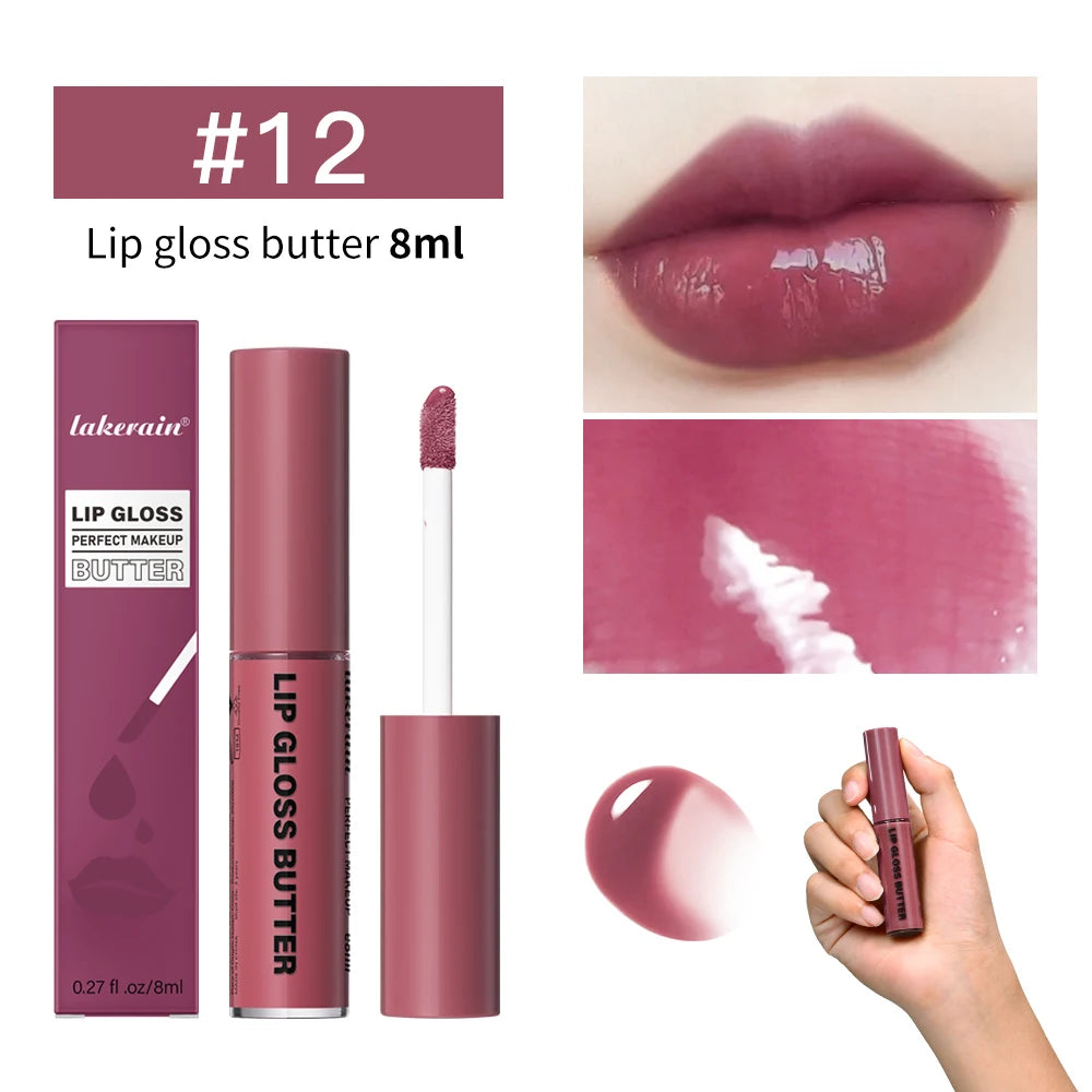 Lip Gloss Butter Mirror 8ml — Hidratant, Culoare Intensă, Longwear