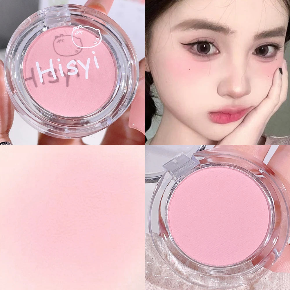 Blush Matte & Shimmer HISYI — Culori Naturale, Pure Desire Monochrome