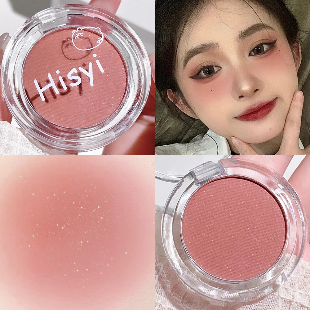 Blush Matte & Shimmer HISYI — Culori Naturale, Pure Desire Monochrome