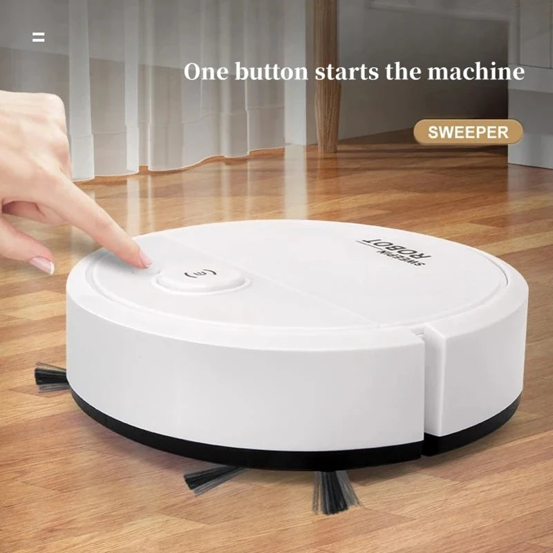 Robot Aspirator Smart 2026 cu Mop — Aspirație Puternică, Păr Animale, Reîncărcabil