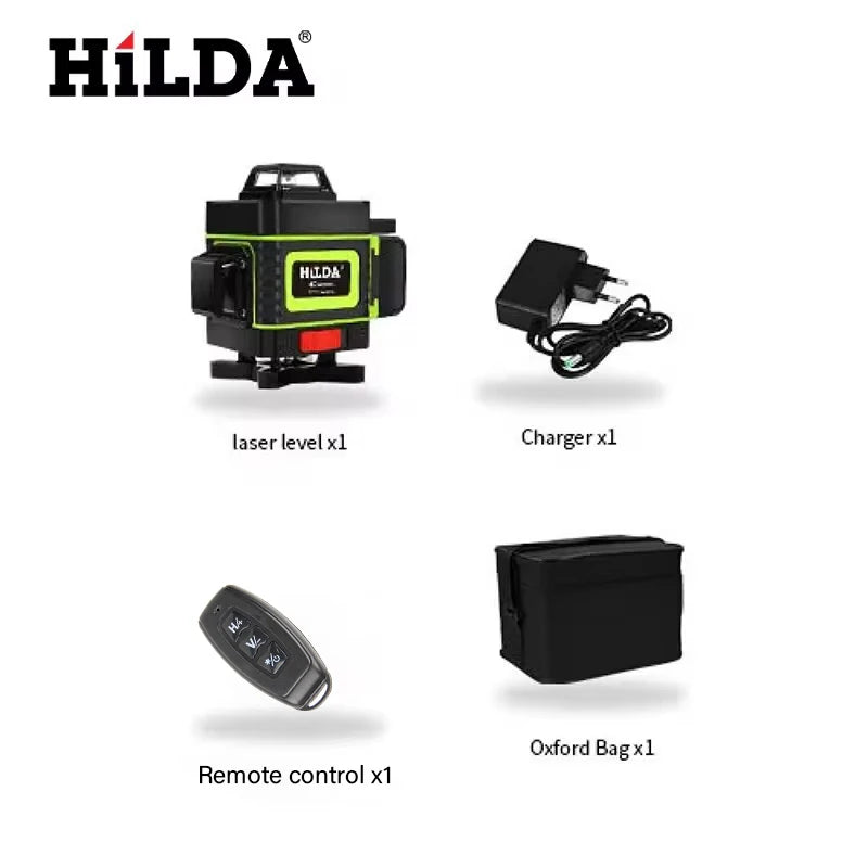 16/12 Lines Laser Level Green Line Selfleveling 360 Horizontal and Vertical Super Powerful Laser Level Green Beam